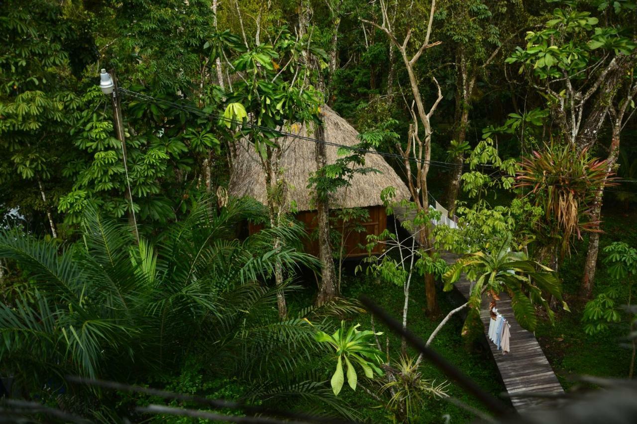 Hotel Kangaroo Y Restaurante Rio Dulce By Eksteriør billede